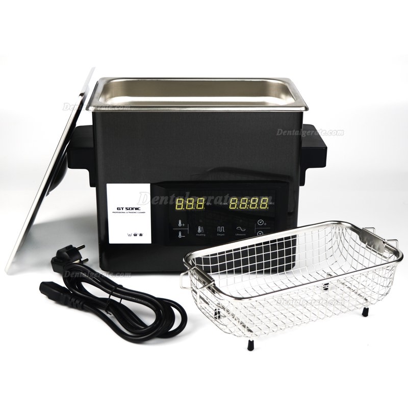 GT SONIC S-Series Touch-Panel ultraschallreiniger 2-9L(liter) 50-200W mit Hei&szlig;wasserreinigung